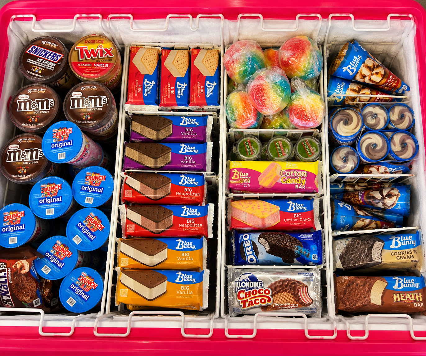 Stocked Freezer Variety